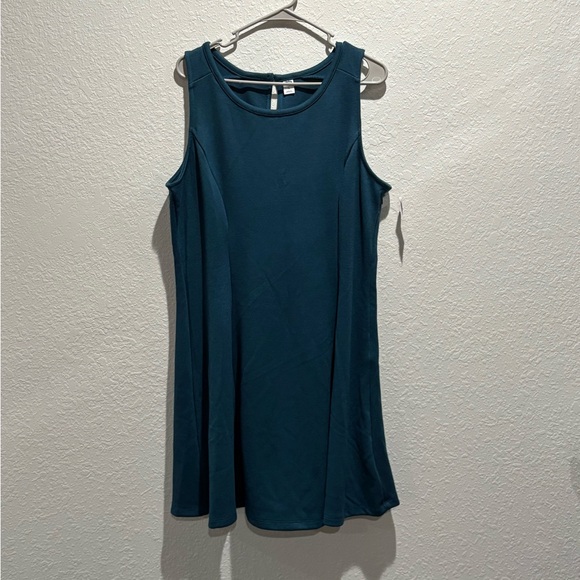 Old Navy Dresses & Skirts - Sleeveless‎ Teal Dress —Womens Size XL— Old Navy NWT